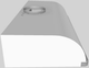 Vent-A-Hood® 42" White Retro Style Under Cabinet Range Hood-1