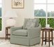 Flexsteel® Customizable Eleanora Fabric Swivel Chair-1