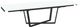 Amisco Customizable Charlie 112" Rectangular Extendable Table with 0.5" White Glass Top and 2 Leaves-1