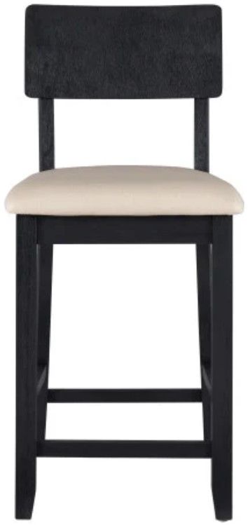 Linon Jordan Dark Charcoal Counter Stool-4