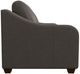 La-Z-Boy® Charlie Greystone Leather Apartment-Size Sofa-3