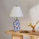 TOV Furniture Sardine Blue/White Table Lamp-1