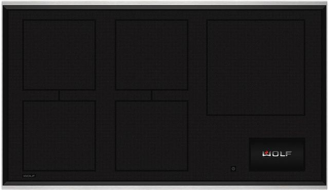 FLOOR MODEL Wolf® 36" Black Induction Cooktop-0