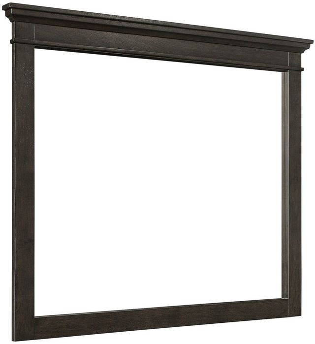 Mazin Furniture Blaire Farm Charcoal Gray Dresser Mirror-1