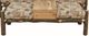 Best Craft Furniture Customizable HT410 Party Ottoman with Hickory Legs-0