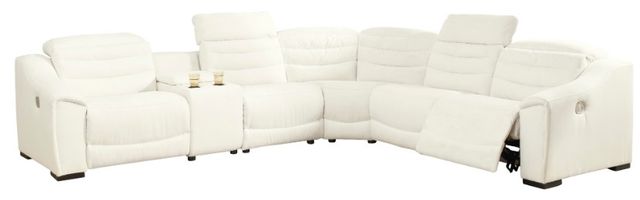 Signature Design by Ashley® Next-Gen Gaucho 2-Piece Chalk Power Reclining Living Room Set-1