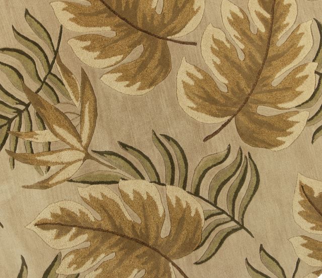KAS Rugs Havana Sand Fauna 5'x8' Rug-2