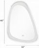 ACME Furniture Noralie Mirrored Accent Mirror with LED-3