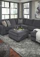Benchcraft® Tracling Slate Oversized Accent Ottoman-3