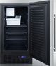 Summit® 2.7 Cu. Ft. Stainless Steel Drain-Free Icemaker-2