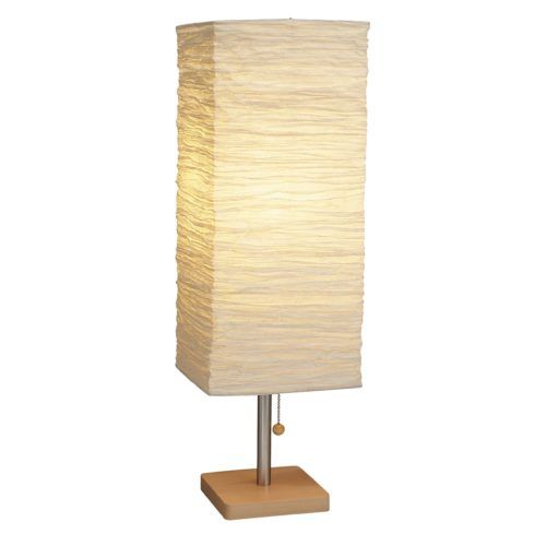 Adesso® Director Natural Wood Table Lamp-0