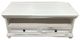 Elements International Brookfield White Coffee Table-0