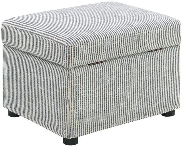 Coaster® Winter Gray Lift Top Storage Ottoman-4
