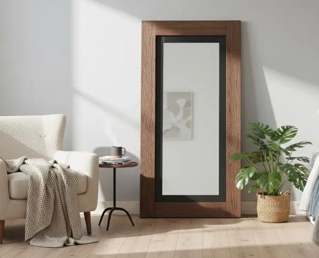 Sunny Designs™ Chelsea Brown Leaner Mirror-1