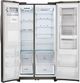LG 21.74 Cu. Ft. Black Stainless Steel Counter Depth Side-By-Side Refrigerator-3