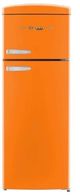 Unique® Appliances Classic Retro 22'' 7.5 Cu. Ft. Creamsicle Orange Top Freezer Refrigerator-0