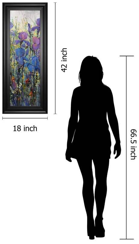 Classy Art Iris Field Il by Tim Otoole Wall Art-2