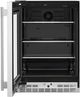 KitchenAid® 24" 5.2 Cu. Ft. PrintShield™ Stainless Finish Built-In Undercounter Beverage Center-1