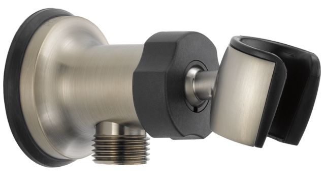 Delta Universal Showering Stainless Adjustable Wall Mount Elbow-0