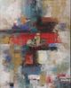 Stylecraft Black/Blue/Red/White Wall Art-1