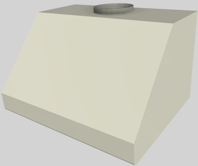 Vent-A-Hood® 30" Biscuit Wall Mounted Range Hood-1
