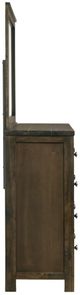 New Classic® Home Furnishings Blue Ridge Brown Dresser and Mirror Set-3