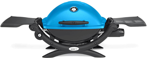 Weber® Grills® 1200™ Single Burner Blue Portable Liquid Propane Gas Grill