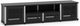 Salamander Designs® Synergy Model 245 AV Cabinet-Black/Aluminum-0