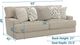 Jackson Furniture Brett Honey Sofa-2