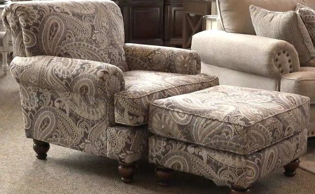 Fusion Furniture Carys Doe Capernicus Cobblestone Brown Ottoman-1