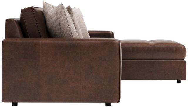 Bernhardt Nest Bernhardt Living 2-Piece Brown Leather Right-Arm Facing Sectional-3