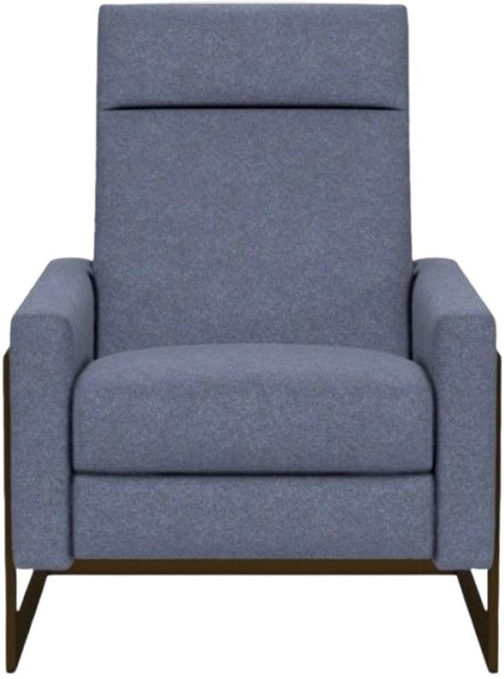 American Leather® Customizable Isla Fabric 38" Manual Recliner-1