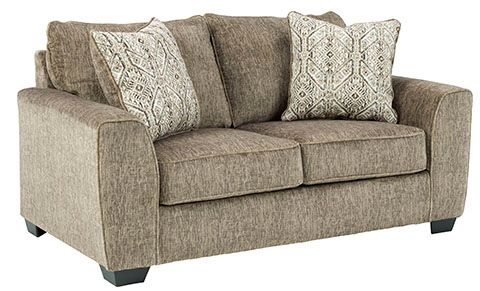 Benchcraft® Olin Chocolate Loveseat-0