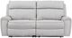 Signature Design by Ashley® Social Pointe 2-Piece Ash/Pearl Power Reclining Small Spaced Sectional-0