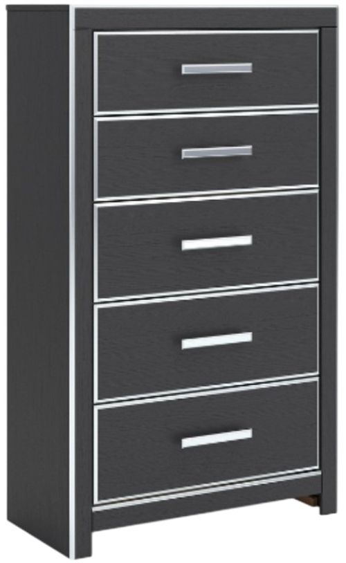 Signature Design by Ashley® Birmonton Black Chest-0