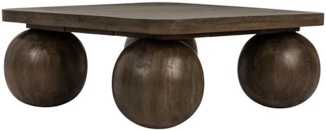 Classic Home Delyla Pecan Brown Coffee Table-0