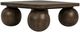 Classic Home Delyla Pecan Brown Coffee Table-0