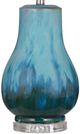 Bassett Mirror Duncombe Blue/White Table Lamp-2
