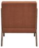 Homelegance® Twill Brown/Orange Accent Chair-4