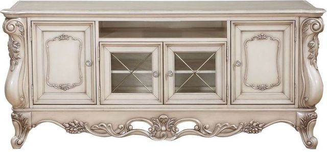 ACME Furniture Gorsedd Golden Ivory TV Stand-2