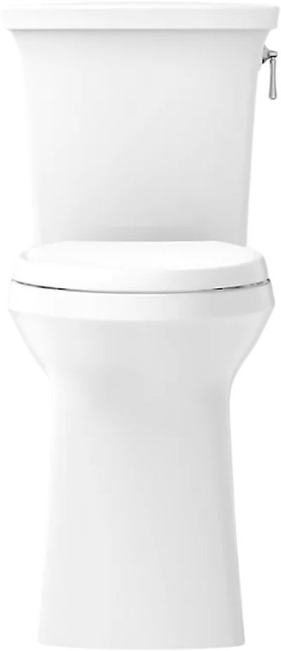 KOHLER® Corbelle® White Tall 2-Piece Right-Hand Trip Elongated Toilet with Skirted Trapway, 1.28 Gpf-1