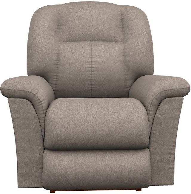 La-Z-Boy® Jasper Mushroom Power Rocking Recliner with Headrest and Lumbar-1