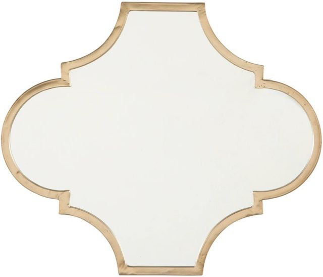 Signature Design by Ashley® Callie Gold Accent Mirror-0