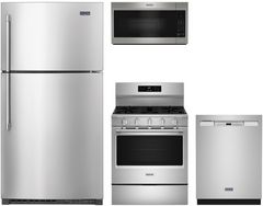 Maytag® 4 Piece Fingerprint Resistant Stainless Steel Kitchen Package