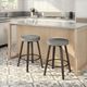 Amisco Customizable Walden Upholstered Swivel Bar Stool-1