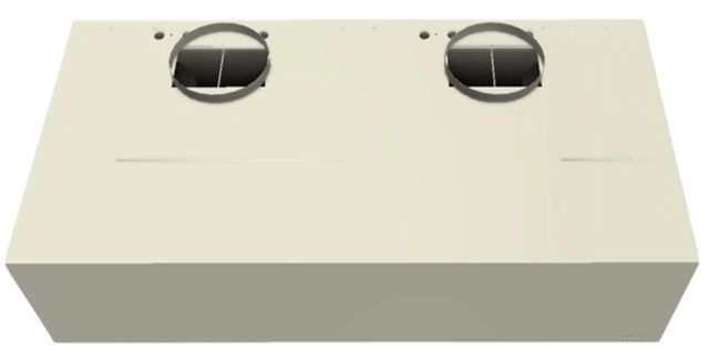 Vent-A-Hood® 48" Biscuit Wall Mounted Range Hood-1