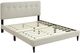 Bernards Amelia Beige Twin Panel Bed with USB Port-0