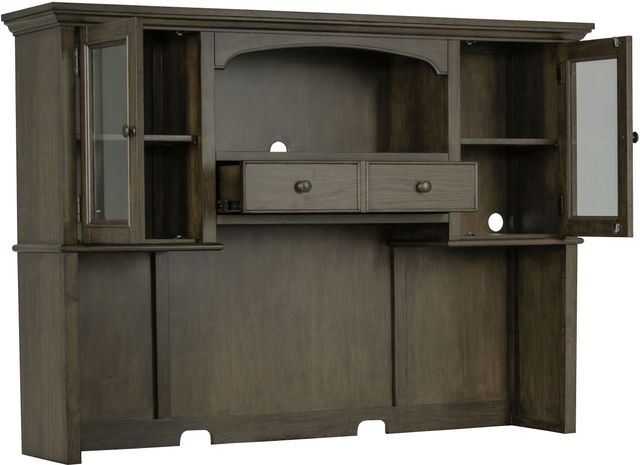 Coaster® Hartshill Burnished Oak Office Hutch-2