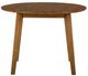 Jofran Inc. Simplicity Honey Round Drop Leaf Table-2