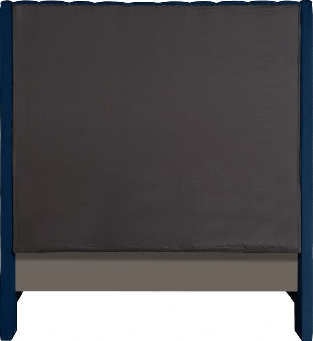 Meridian Furniture Fritz Navy Velvet King Bed-3